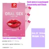 Penismembran oralsexskydd frukt tunt mjuk ingen smörjmedel vaginal film för par inte vuxna anal spelprodukt 240117