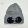 Bonnet/Crâne Casquettes Chapeau de créateur de luxe deux lentilles lunettes bonnets hommes chapeaux tricotés casquettes de crâne en plein air femmes Uniesex hiver bonnet bonnet froid jardin chapeau chaud cadeau 2024