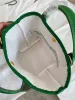 Mini splot koszyka słomiana torebka mody projektant torebek crossbody clutch plażowa torba luksusowa z ramię w pasku ramię