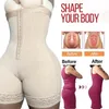 Fajas Colombianas Cintura Alta Trainer Corpo Shapewear Emagrecimento Bainha Mulheres Flat Belly Butt Lifter Shapers Calcinhas Push Up Corset 240117