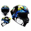 Full Face Open Italy Agv Pista Gp Rr Motorcycle Helmet Rossi Carbon Fiber Helmet Th Anniversary HMRS