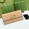 Nouveau portefeuille en cuir véritable mode porte-monnaie pour dames femmes longue pochette portefeuilles sacs pour téléphone portable porte-carte