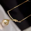 Anhänger MeiBaPJ 10-11mm Natürliche Goldene Süßwasser Perle Mode Wasser Tropfen Anhänger Halskette 925 Silber Feine Hochzeit Schmuck Für frauen