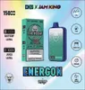 EU Stock Jam King Vapes 15000 Puffs Disposable Vape 24ml E-liquid Pods 12 Flavors Smart Display 650mAh 2% 3% 5% Rechargeable Battery Mesh Coil vs randm 9000 7000 12000