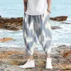 Men's Pants Summer Cropped Thin Casual Simple Fashion Loose Large Size House Gift Boy 12 Slip Warm Comfortable