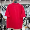 サマーTシャツの男性女性ファッションTシャツカジュアルトップティーレターM-XL24SS