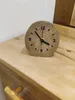 Orologi da tavolo da scrivania Orologio da scrivania in legno massello di legno Orologio da tavolo per soggiorno domestico Decorazioni moderne e minimaliste per la camera da letto YQ240118