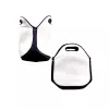 Neoprene Sublimation Lunch Bags Blanks White Reusable Tote Bag Handbag Double Layer Insulated DIY School Bag BJ