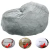 5FT Storage Bean Bag Chair Cover Soft Fluffy Bean Bag Cover Home Sofa Cover No Filler Stuffable Beanbag Lazy Sofa Bed Cover 240118