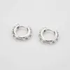 Stud Andywen 925 Sterlsilver Gold 9,5mm Pearl Huggies Clips Luxury Fine Jewelry Clips PiercFashion Circle Jewels Rock Punk J240118