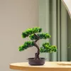 Kwiaty dekoracyjne sztuczne bonsai drzewa zielone rośliny sztuczne rośliny do sypialni w łazience ogrodowej