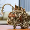 Modele zestawów budowlanych zabawki punkowe styl 3D DIY Metal Model Zestawy Montaż Battlefield Lantern Fish Crafts Model dla dzieci dorosłych darowizny 231223