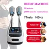 Otros equipos de belleza 2 aplicadores Máquinas Emslim Estimulación muscular electromagnética Equipo de belleza moldeador para quemar grasa