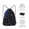 Shopping Bags Blue Sky And Star Drawstring Backpack Men Gym Workout Fitness Sports Bag Bundled Yoga For Women