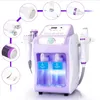 Repair skin Portable 6 en 1 Hydro Dermabrasion Machine épurateur de peau visage peau nettoyage en profondeur Machine Bio Photon technologie beauté Machine soulager le blocage des pores