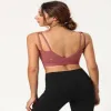 Ropa de Yoga de verano para mujer, sujetador deportivo para Fitness, ropa interior bonita de reunión, sujetador 2023 Align Lu-07 LU 26