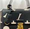 Borse da sera Borse firmate di lusso borsa a tracolla con lettera borsa stampata borsa tote in rilievo stereo colore scontro Spalle moda donna Casual Formale Dual A178