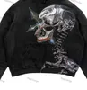 Sudaderas con capucha para hombre Sudaderas Pantalones Nuevo y estilo callejero para hombre con estampado de calavera ropa juvenil suéter hip-hop top suelto harajukuephemeralew