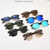 Luxury Designer Sunglasses Inspired Classic Half Frame Horned Semi-Rimless Mens Womens Fashion rainess ban raybanliness Sunglasses Polarized Eyewear