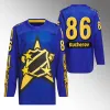 Maillot d'étoiles 2024 Bédard David Pastrnak Sidney Crosby Jeremy Swayman Auston Matthews Kirill Kaprizov Connor Mcdavid Sebastian Aho Jack Hughes Nylander