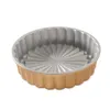 Cast Aluminium Charlotte Round for Baking Tin Nonstick Mold Fancy Bundt French dessert Tray Bakeware Tools 240117