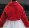 2024 NOWOŚĆ Dziecięce Płaszcz dziewczynki Faux Futro pasujący do płaszcza Bankiet i kurtki modowe i rękawowe kurtki modowe