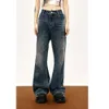 MADEEXTREME Haute Couture en Niche Street Washed Old Bamboo Vibe Casual denimbroek voor heren en dames