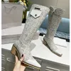 JC Jimmynessity Choo Women Suede Designer Platform Boots Calfskin Fashion Motorcycle Boots Boots عالية الجودة عالية الجودة عرض المشي Martin Boots