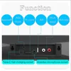 Soundbar HiFi -högtalare Bluetoothcompatible Soundbar med avlägsna hemmabiosubwoofer högtalare 3D Surround Sound Bar med MIC för PC -TV