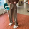 Women's Pants Rimocy Streetwear Baggy Women Harajuku Oversized Wide Leg Joggers Trousers Female Elastic Waist Loose Casual Woman