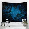 Tapestries Forest night sky big tapestry starry art wall hanging psychedelic scene bohemian home decoration bed sheet sofa blanket H240514