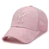 Ball Caps Sommer Männer Frauen Baumwolle Getarnt Netz Baseball Kappe Brief Gestickte Mode Snapback Sport Retro Casual Hip Hop Sonnenhut