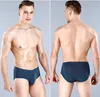 5-pieces Soft Bamboo Fiber Bulge Pouch Underwear Men Sexy Gray Mens Briefs Ropa Interior Hombre Bodybuilding 5xl 6XL Panties 240117