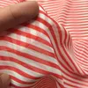 Clothing Fabric 2024 Patchwork White Striped Chiffon Stripes Pinstripe Tooling Cloth Dress Shirt Skirt With Shoulder-straps Ingredients
