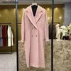 Top Maxmaras Cashmere Coat 101801 Womens Coats Vinário 2024 Autumnwinter 13 Série de cores Full Color