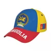 Ball Caps unisex mongolia flaga mongolska dorosła czapka baseballowa patriotyczna czapka dla fanów piłki nożnej mężczyźni kobiety