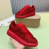 Zapatillas de deporte para mujer, diseñador de cristal, zapatillas de deporte de gran tamaño, tendencia de moda para hombres, diseñador de marca famosa, zapatos para caminar bicolores, las tendencias de zapatos de vestir finos van con todo