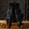 10A+ High quality bags Outdoor Tanned Cowhide Men's Backpack Personalized Top Layer Genuine Leather Handmade Leisure Travel Bag Vegetable