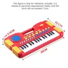 31 tasti Bambini Giocattoli musicali per bambini Strumento portatile Tastiera per pianoforte elettronico Educativo per ragazza 240117