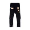 Herenbroeken Designer Zitters Bants Hoge kwaliteit Splash-inkt Graffiti Pants Heren en Women's Stijlvolle bedrukte zweetwedstrijden High Street Jogger heren zweetbroeken