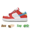 Top kindersneakers Designer Panda hardloopschoenen Panda's Zwart WitTrainer Jongens Meisjes Kinderen Tiple Roze Oranje Kreeft Grijze mist Fruitig Kiezelplatform OG-sneakers