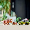 LEGO Jurassic Park Triceratops Research 76959 Jurassic World Spielzeugbauset, lustiges Geburtstagsgeschenk für Kinder ab 8 Jahren, mit einem baubaren Ford Explorer-Autospielzeug