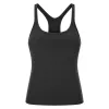 Gilet de Yoga sans manches T-Shirt Lu-129 couleurs unies femmes mode réservoirs de Yoga en plein air sport course hauts de sport vêtements 64