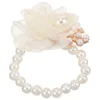 Hair Clips Wrist Flower Corsage Wristlet Wedding Bracelet Band Bridesmaid Wristband Decors
