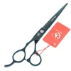 Ciseaux 7,0 pouces grands ciseaux de coupe de main gauche ciseaux de cheveux pour coiffeurs, cisailles professionnelles de main gauche pour Salon 3 couleurs A0185a