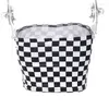 Bustiers & Corsets 2024 Sexy Women Black And White Plaid Strapless Tube Top Fashion Checkboard Cropped Bandeau Tops Underwear Bras