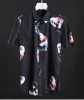 New Arrival High Quality Full Body Portrait Short Sleeved Printed Fashionable Men Spring Summer Casual Shirts Plus Size M-3XL4XL