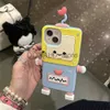 Cas de téléphone portable Creative Cartoon Robot Love Heart Antenne Silicone Case pour iPhone 15 14 13 12 Pro Max 11 Cadeau mignon Antichoc Couverture souple Funda J240118