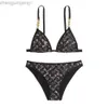 Designer Bikini Swimsuit Luis Vuiton Branded Hot Stamping Solid Color Sexy Women's Swimsuit 2211