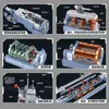 Blocks MOC Building Blocks VIIC U-552 Submarine Boat Model Military Series DIY Bricks Birthday Present Ship Collection Assemble ToysL231223